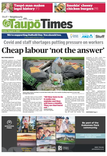 Taupo Times - 5 Aug 2022