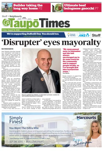 Taupo Times - 12 Aug 2022