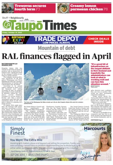 Taupo Times - 14 Oct 2022