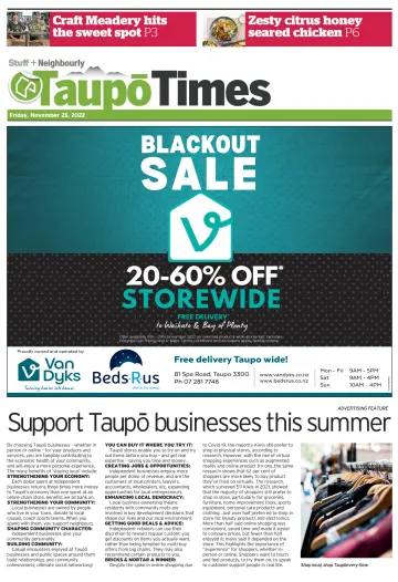 Taupo Times - 25 Nov 2022