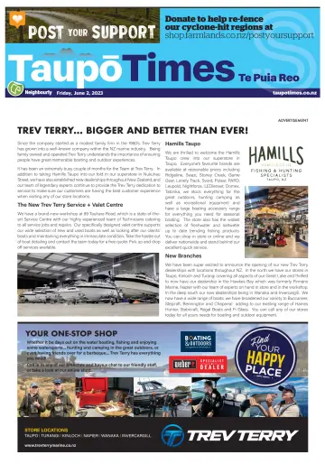 Taupo Times - 2 Jun 2023