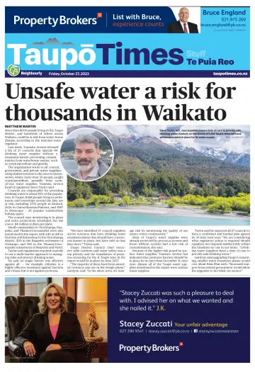 Taupo Times - 27 Oct 2023