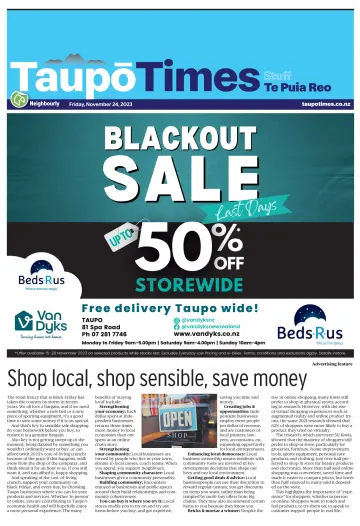 Taupo Times - 24 十一月 2023
