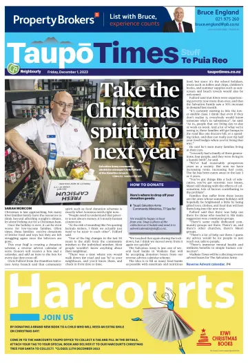 Taupo Times - 01 十二月 2023