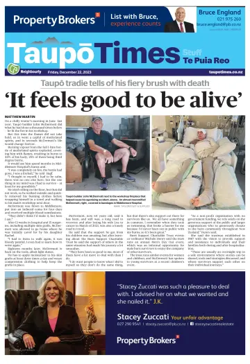 Taupo Times - 22 Rhag 2023