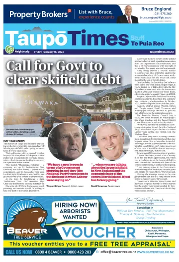Taupo Times - 16 二月 2024
