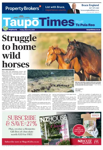 Taupo Times - 15 3월 2024