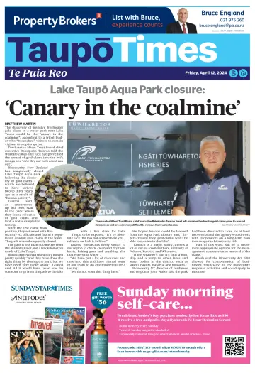Taupo Times - 12 Apr. 2024