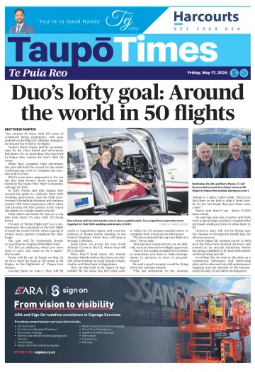 Taupo Times - 17 五月 2024