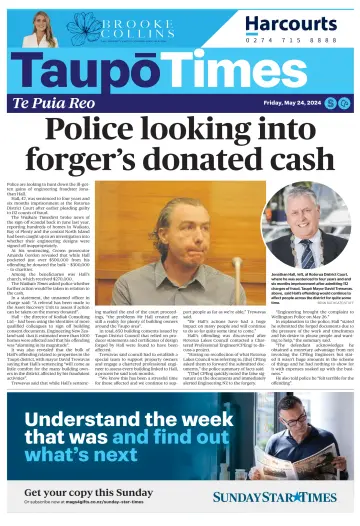 Taupo Times - 24 5월 2024