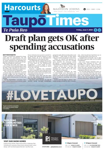 Taupo Times - 7 Meith 2024