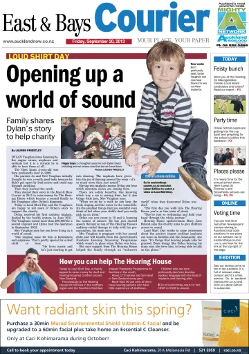 Eastern Bays Courier - 20 Sep 2013