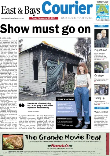 Eastern Bays Courier - 27 Sep 2013