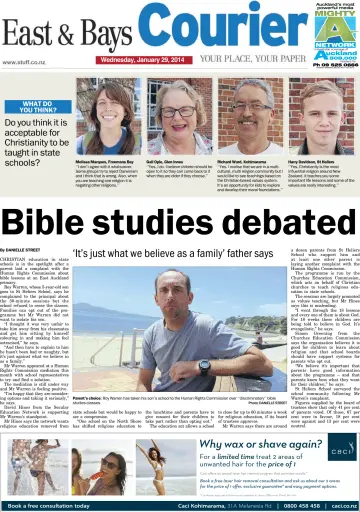 Eastern Bays Courier - 29 Jan 2014