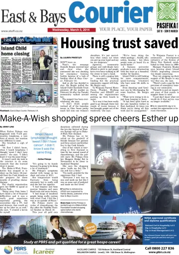 Eastern Bays Courier - 5 Mar 2014