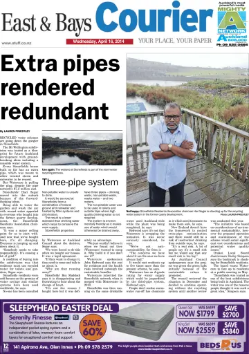 Eastern Bays Courier - 16 Apr 2014