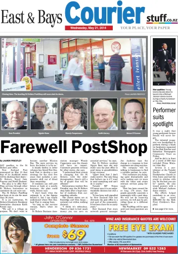 Eastern Bays Courier - 21 May 2014