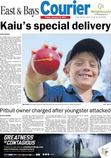 Eastern Bays Courier - 16 Jan 2015