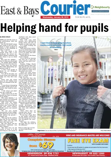 Eastern Bays Courier - 28 Jan 2015