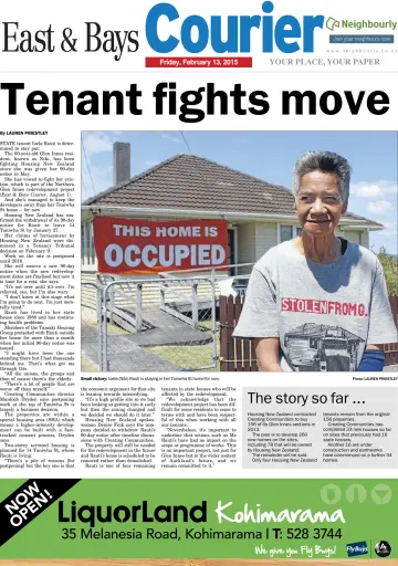 Eastern Bays Courier - 13 Feb 2015