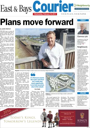 Eastern Bays Courier - 18 Feb 2015
