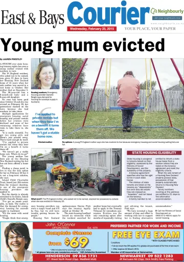 Eastern Bays Courier - 25 Feb 2015