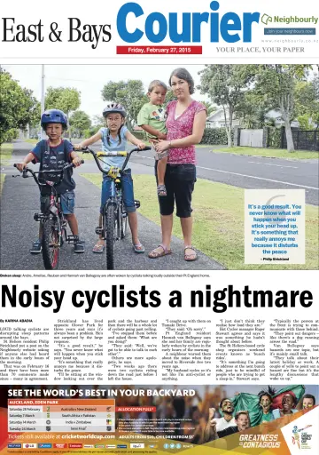 Eastern Bays Courier - 27 Feb 2015