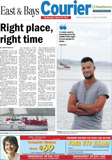 Eastern Bays Courier - 25 Mar 2015