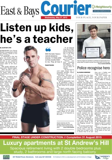 Eastern Bays Courier - 27 May 2015