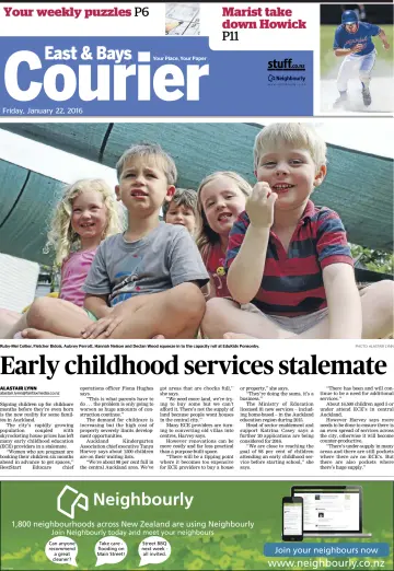 Eastern Bays Courier - 22 Jan 2016