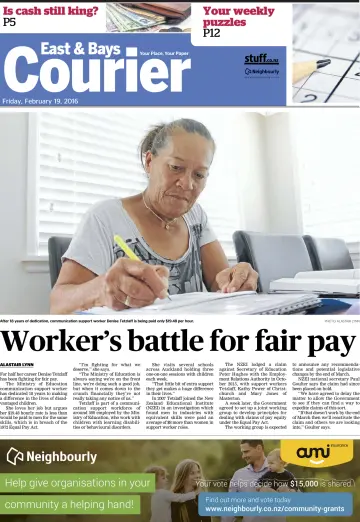Eastern Bays Courier - 19 Feb 2016