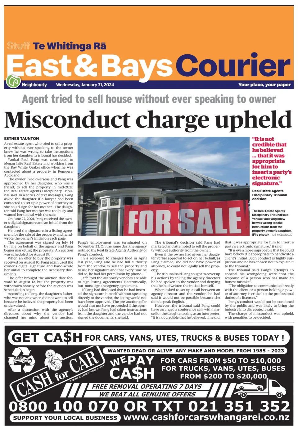 Eastern Bays Courier