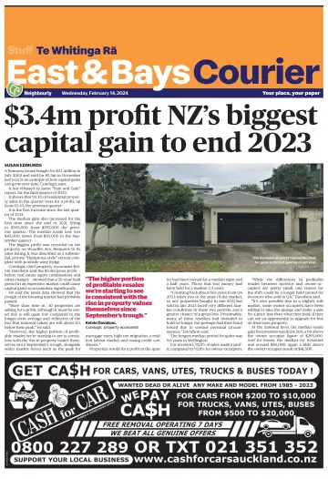East and Bays Courier - 14 Feb 2024