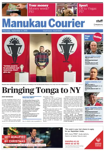 Manukau and Papakura Courier - 8 Sep 2016