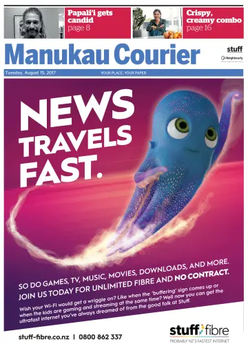 Manukau and Papakura Courier - 15 Aug 2017