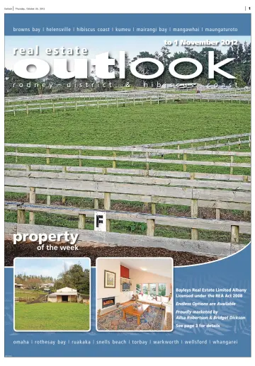 Real Estate Outlook - 25 Oct 2012