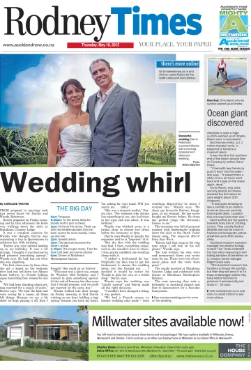 Rodney Times - 16 May 2013