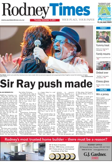 Rodney Times - 14 Nov 2013