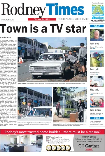 Rodney Times - 1 May 2014