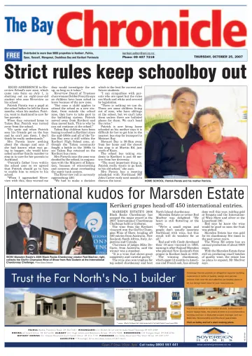 The Bay Chronicle - 25 Oct 2007