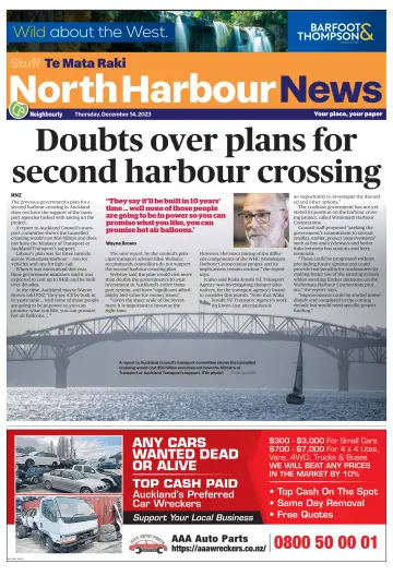 North Harbour News - 14 Rhag 2023