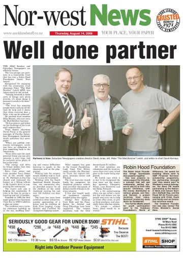 Nor-west News - 14 Aug 2008