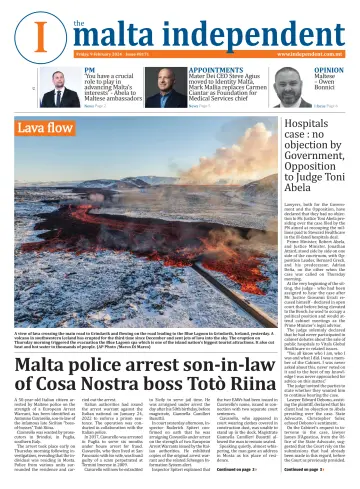 Malta Independent - 9 Feb 2024