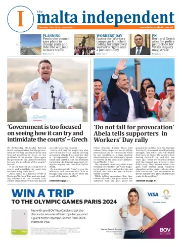 Malta Independent - 02 май 2024
