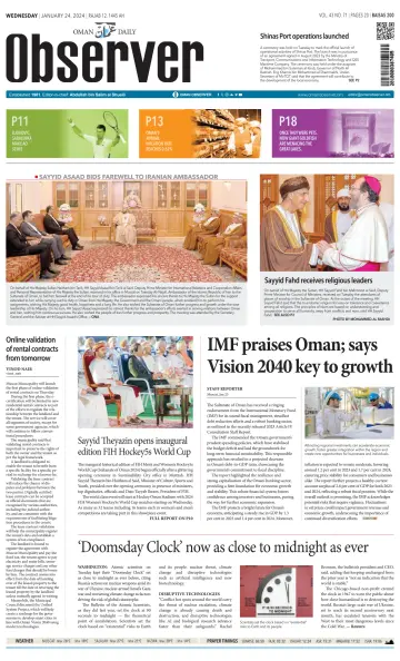 Oman Daily Observer - 24 Jan 2024