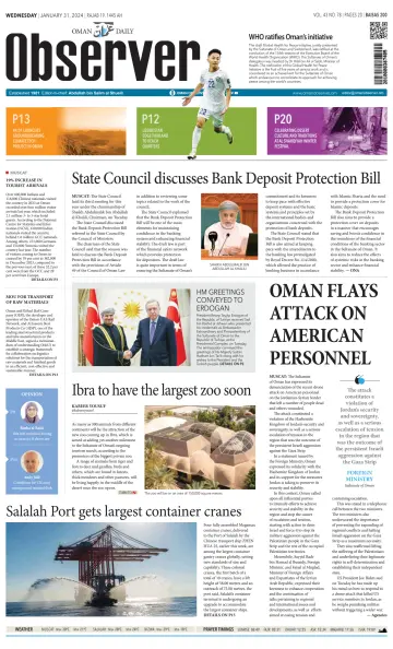 Oman Daily Observer - 31 Jan 2024
