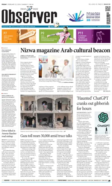 Oman Daily Observer - 23 Feb 2024