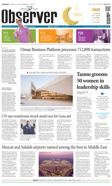 Oman Daily Observer - 14 Mar 2024