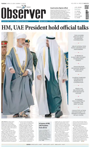 Oman Daily Observer - 23 Apr 2024
