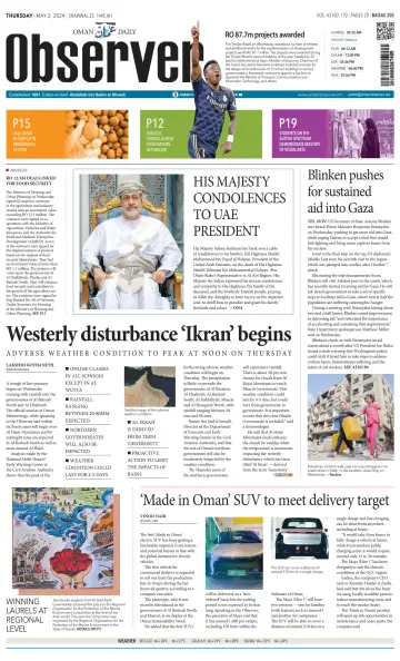 Oman Daily Observer - 2 Ma 2024